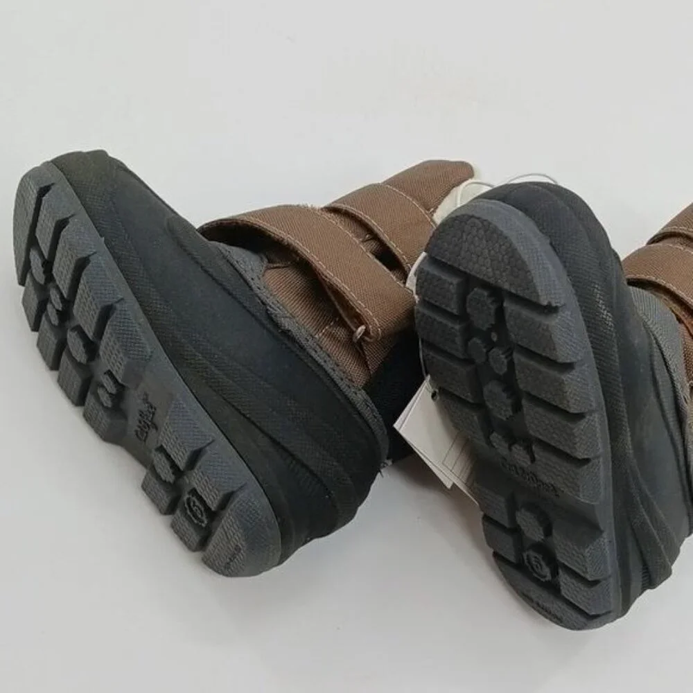 Cat & Jack Winter Boots Kids Shoes Tan Lev Boys Size 5